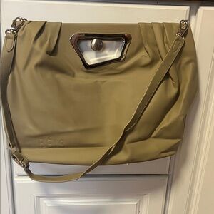 BEIS Cactus Leather Tan Travel Anniversary Bag